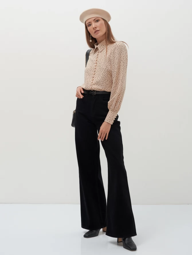 Блузка с принтом