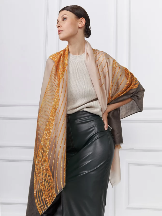 Палантин женский SHU4-105-4