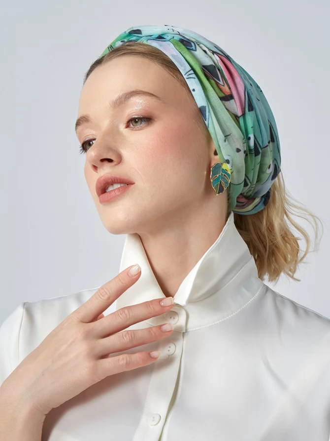 Палантин женский KSH16-128-4