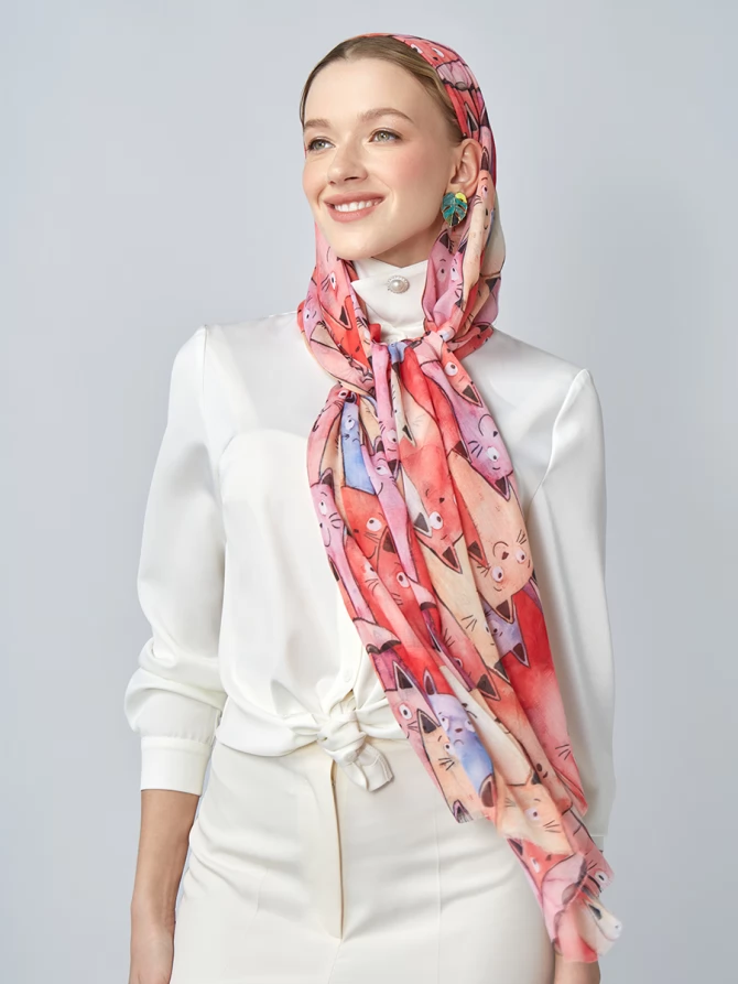 Палантин женский KSH16-128-5