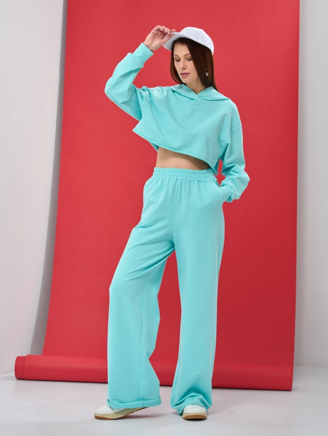 Спортивные брюки-клеш