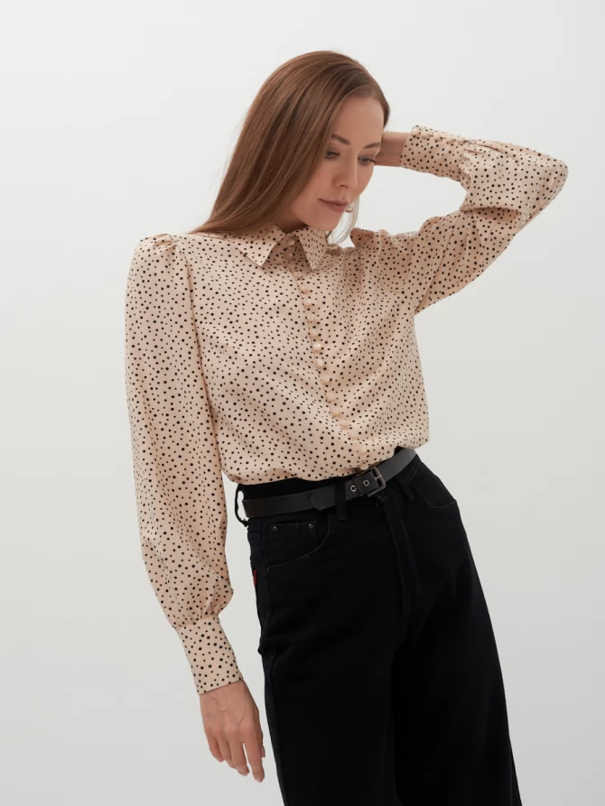 Блузка с принтом