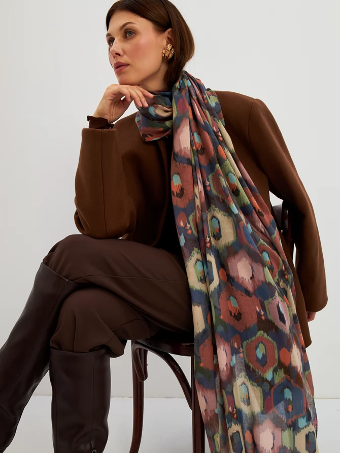 Палантин женский KSH25-K1251