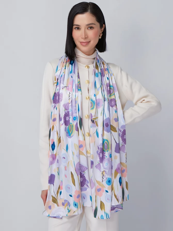 Палантин женский KSH16-1455-2