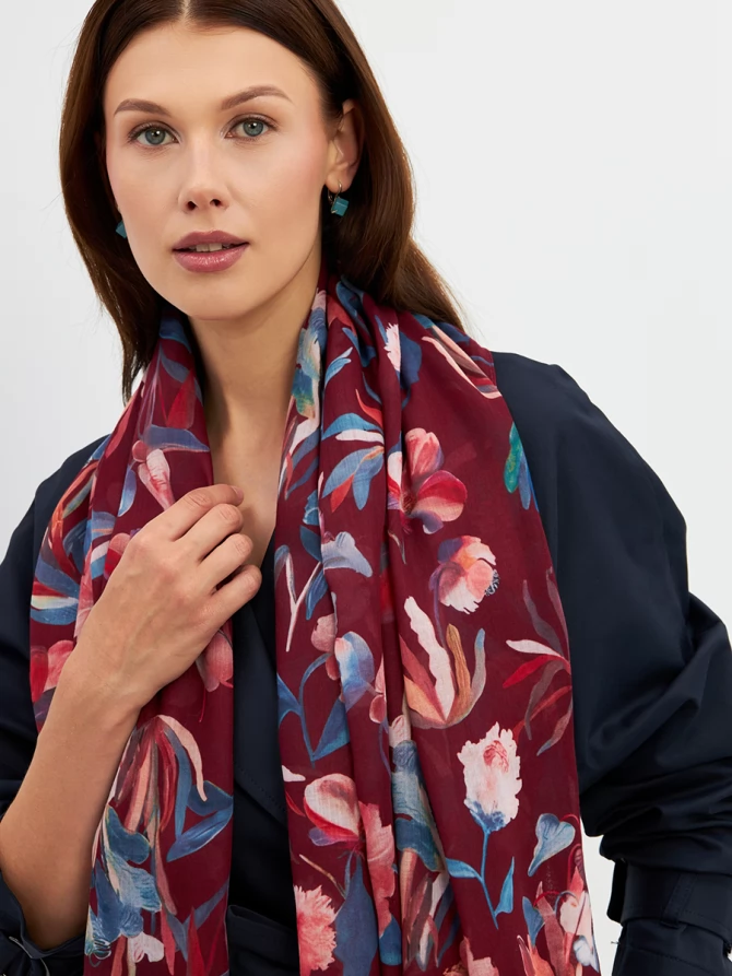 Палантин женский KSH25-1253-2