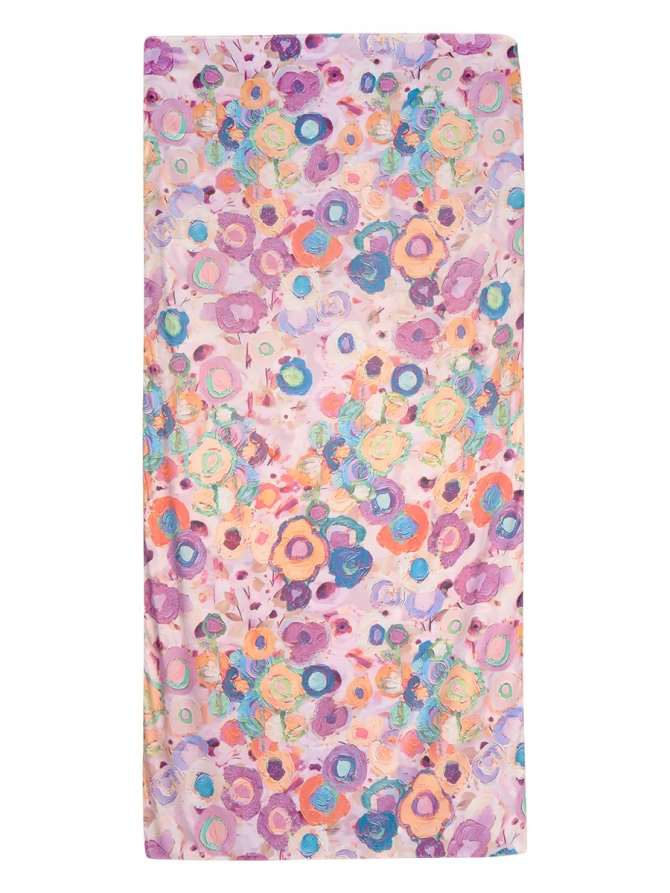 Палантин женский с авторским принтом KSH16-14510-1