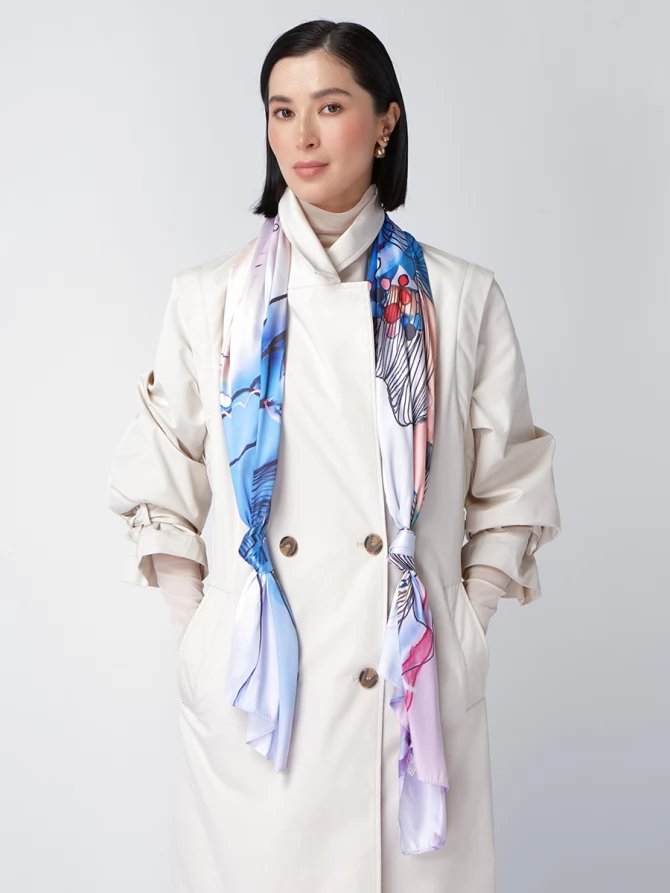 Палантин женский KSH16-1453-2