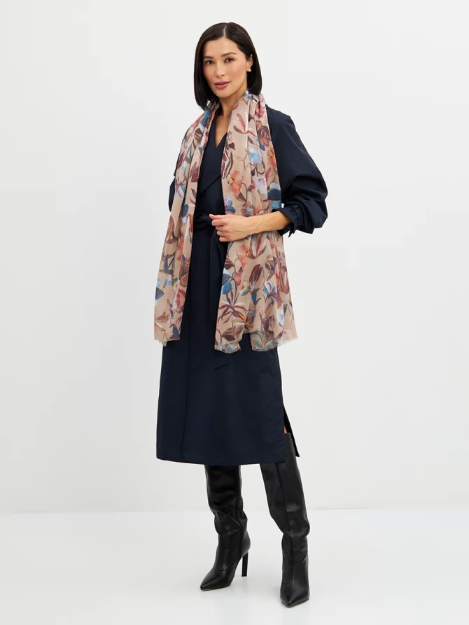 Палантин женский KSH25-1253-7