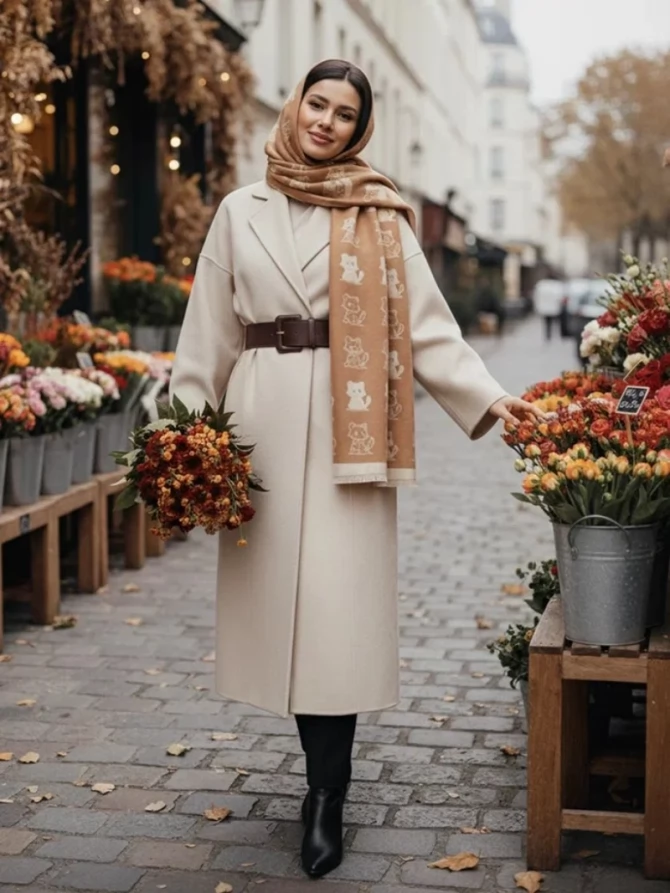 Палантин женский RH10-1758-1