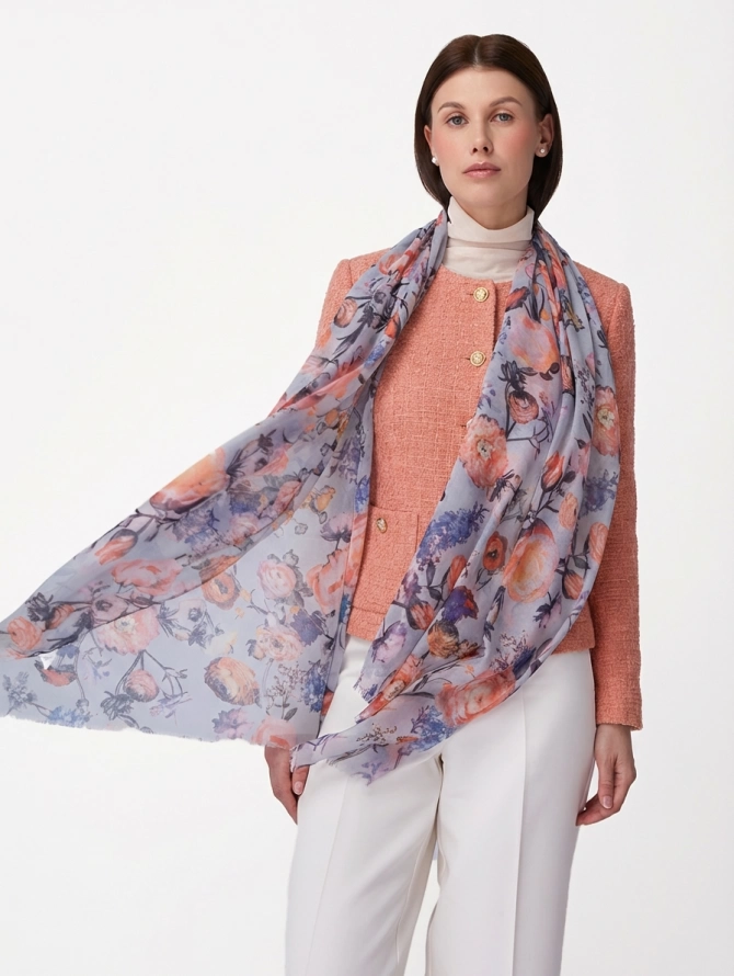 Палантин женский KSH16-12-1