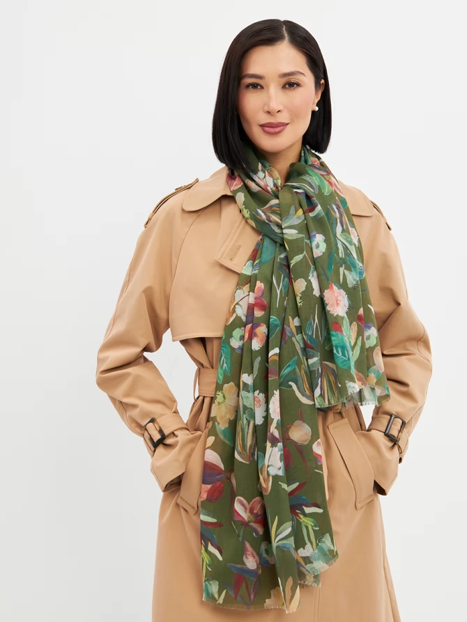 Палантин женский KSH25-1253-5