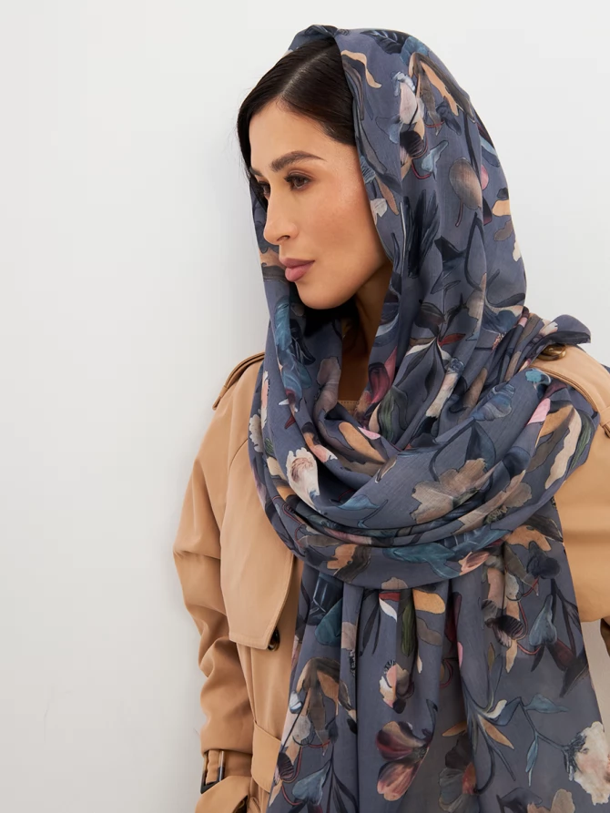 Палантин женский KSH25-1253-8