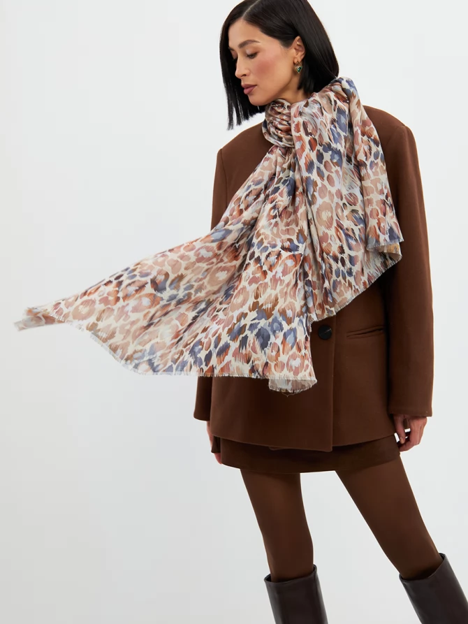 Палантин женский KSH25-1251-2