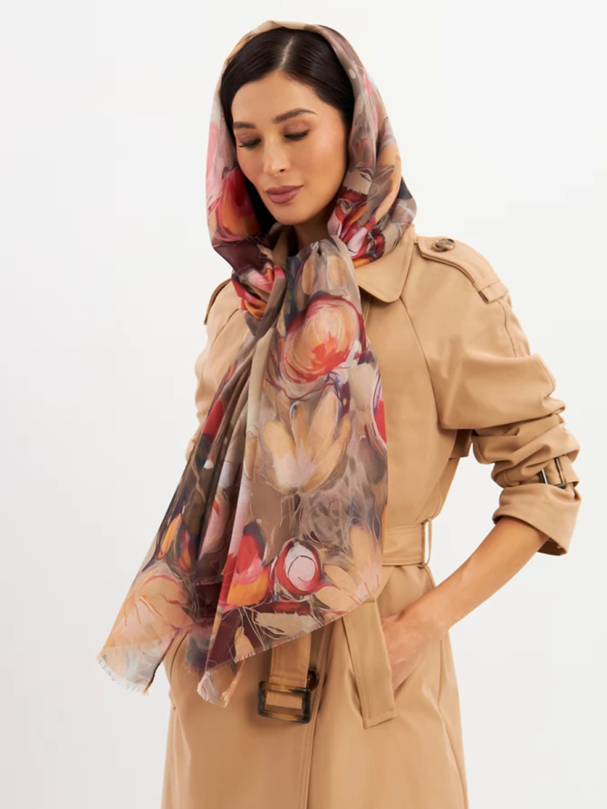 Палантин женский KSH25-1254-3