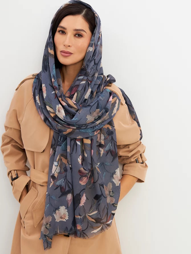 Палантин женский KSH25-1253-8