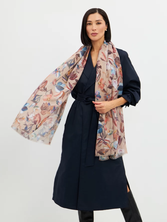 Палантин женский KSH25-1253-7