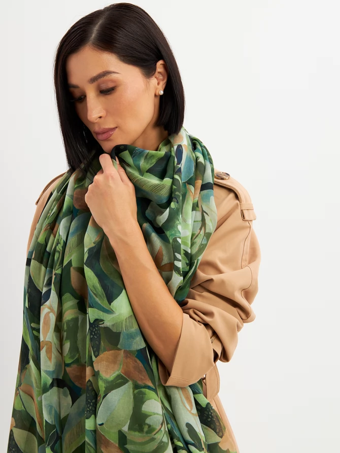 Палантин женский KSH25-1257-4