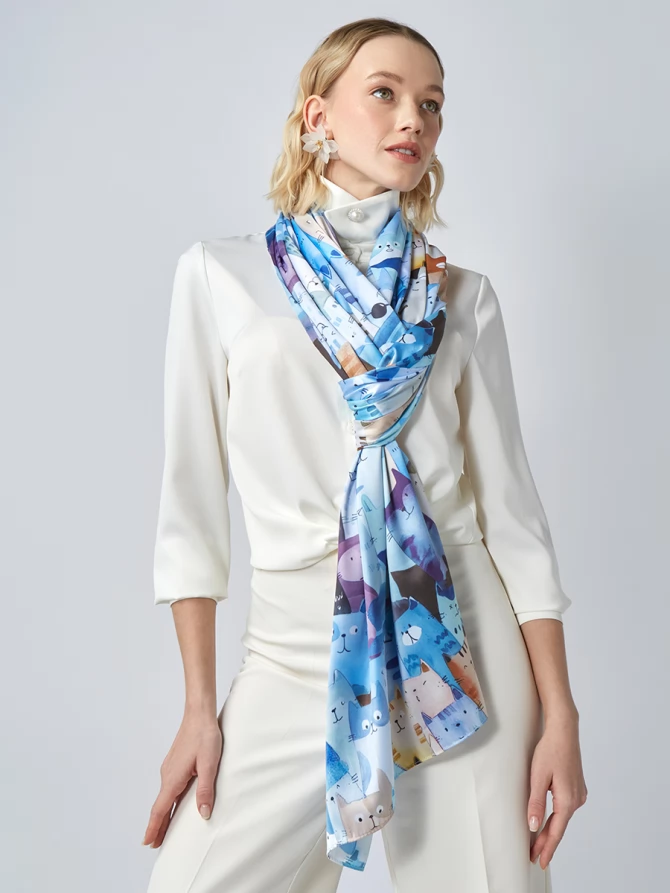 Палантин женский KSH16-145-2