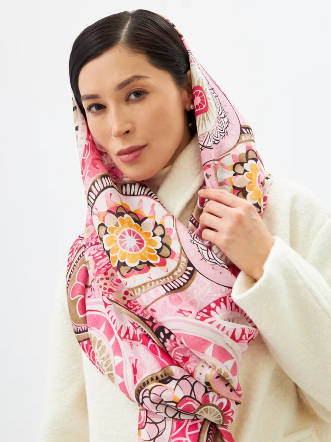 Палантин женский D2-1353-3