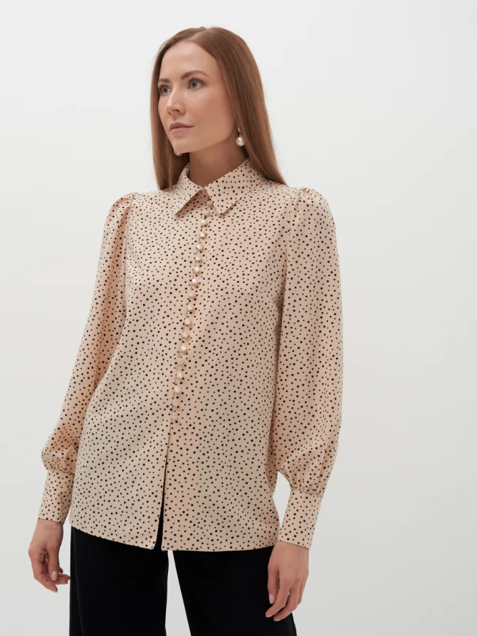 Блузка с принтом