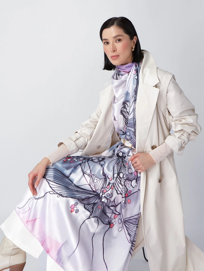 Палантин женский KSH16-1453-3