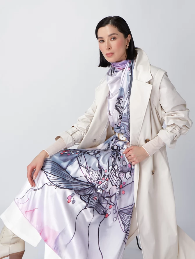 Палантин женский KSH16-1453-3