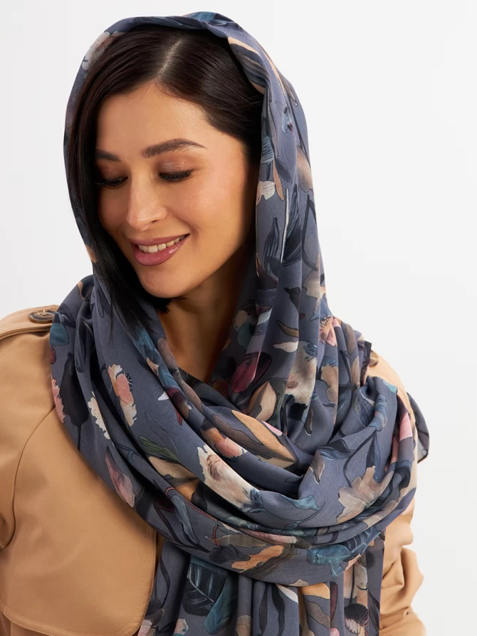 Палантин женский KSH25-1253-8