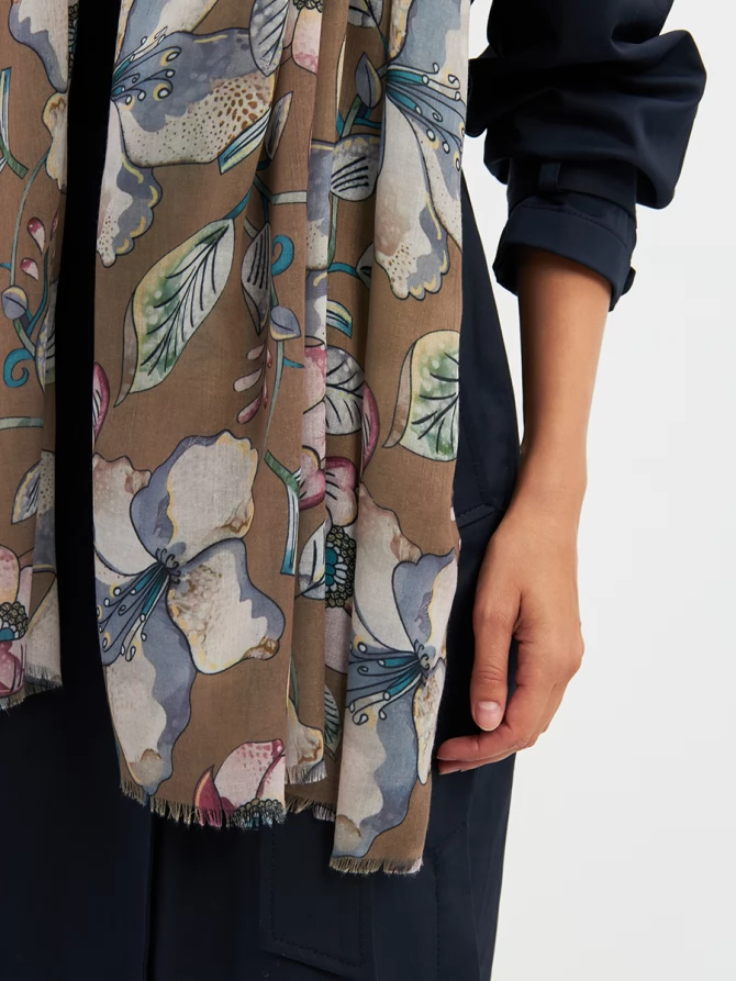 Палантин женский KSH25-K1258