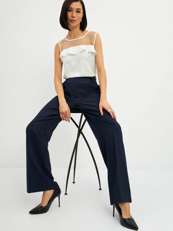 Брюки костюмка OD-825-2 синий