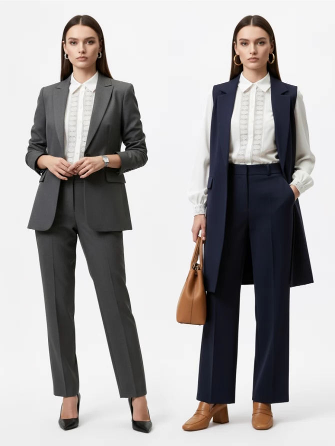 Блузка с кружевом белая