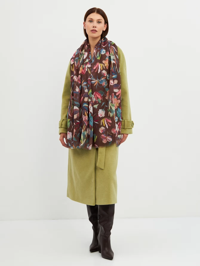 Палантин женский KSH25-1253-4