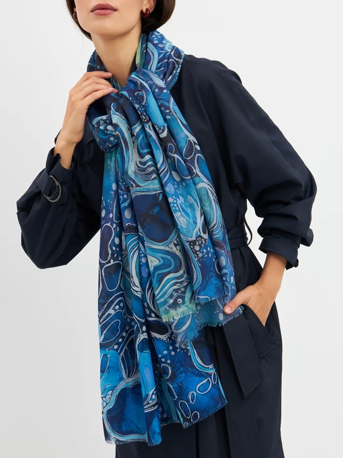 Палантин женский KSH25-K12515