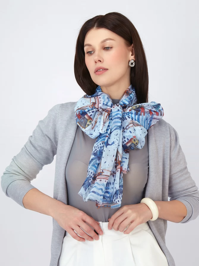 Палантин в стиле арт-деко