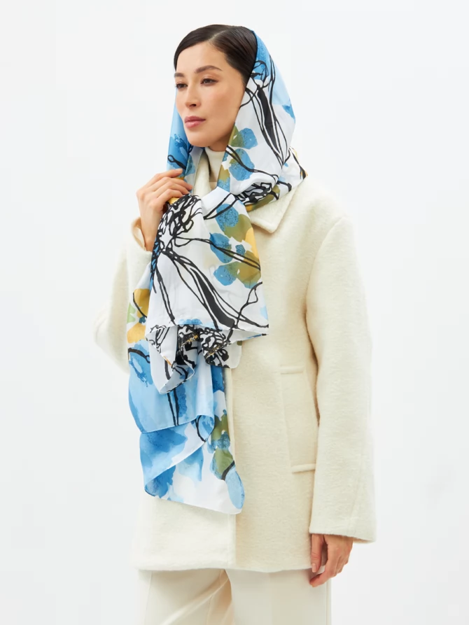 Палантин женский D2-1351-3