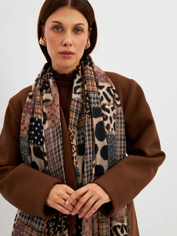 Палантин женский KSH25-K1255