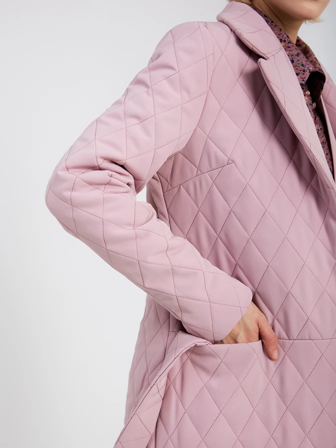 Пальто стеганое