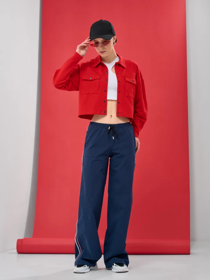 Брюки с тесьмой