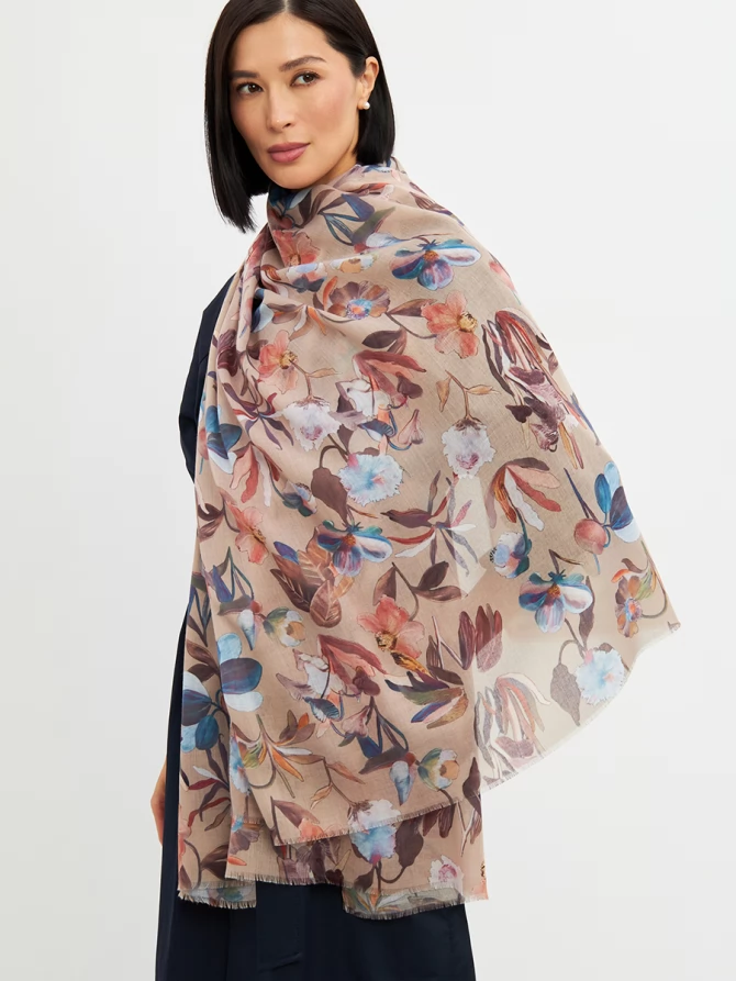 Палантин женский KSH25-1253-7