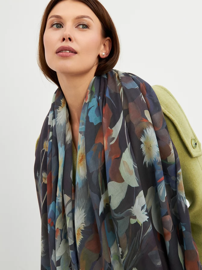 Палантин женский KSH25-K12513