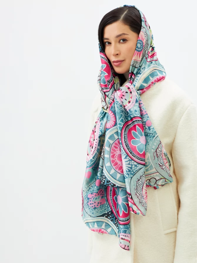 Палантин женский D2-1353-2