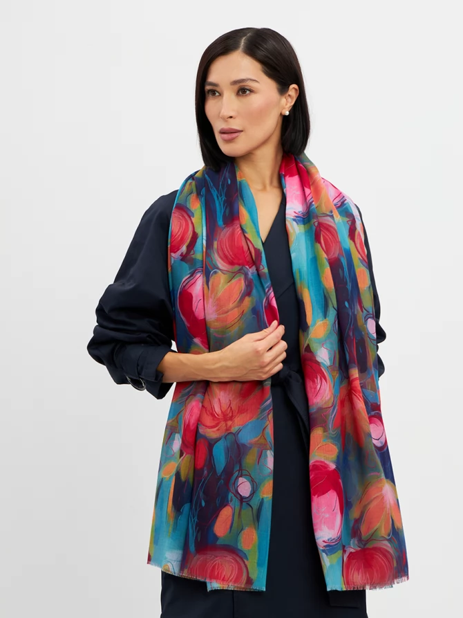 Палантин женский KSH25-1254-2