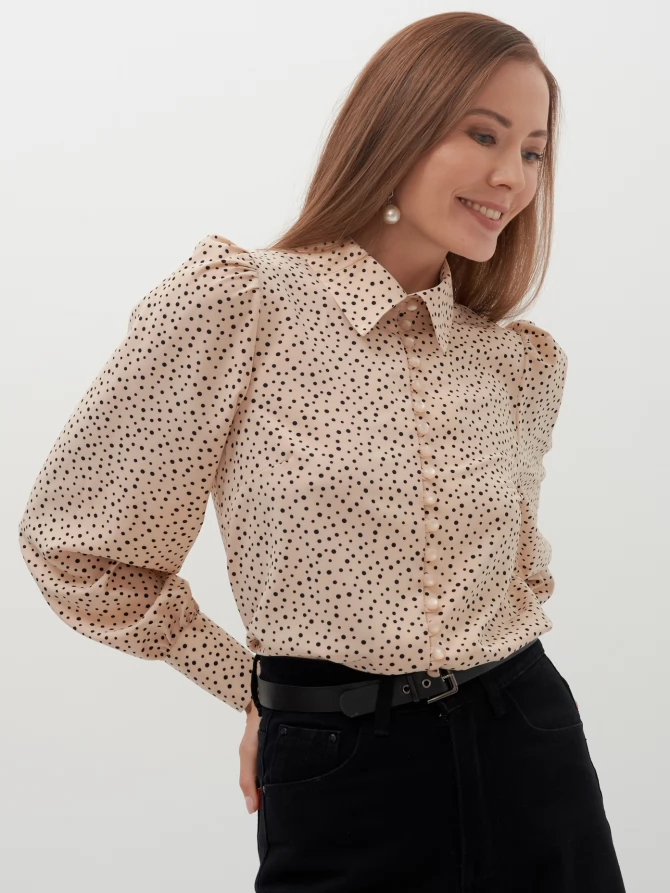 Блузка с принтом