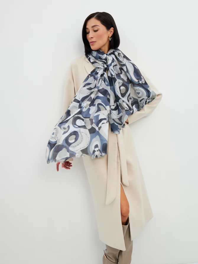 Палантин женский KSH25-K1259