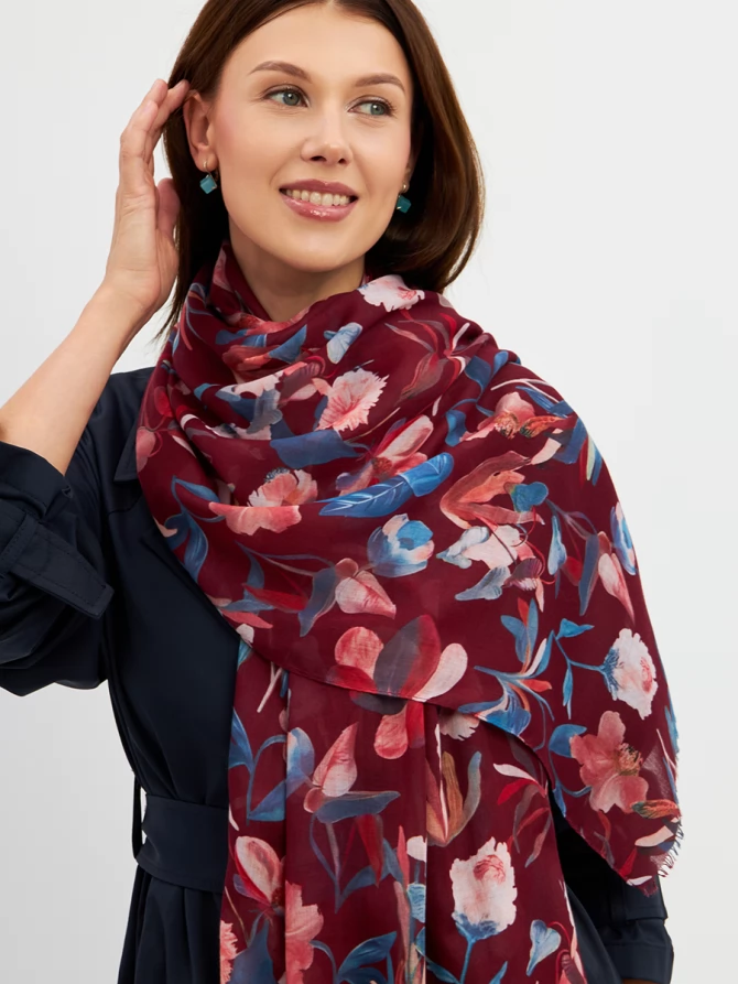 Палантин женский KSH25-1253-2