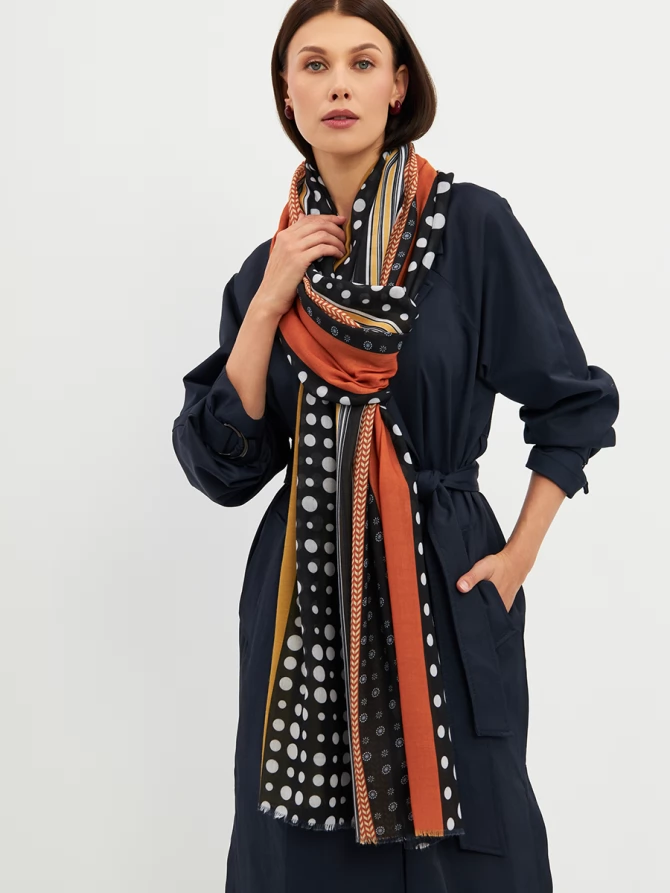 Палантин женский KSH25-K12516