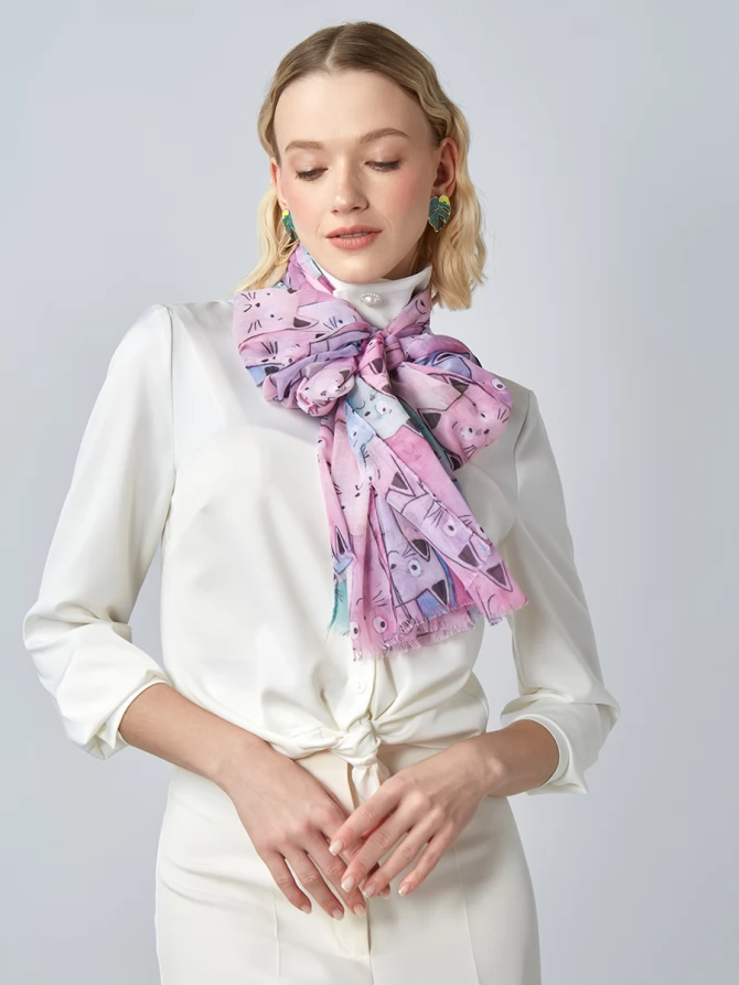 Палантин женский KSH16-128-2