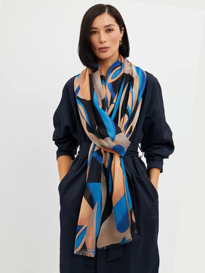 Палантин женский KSH25-K1256