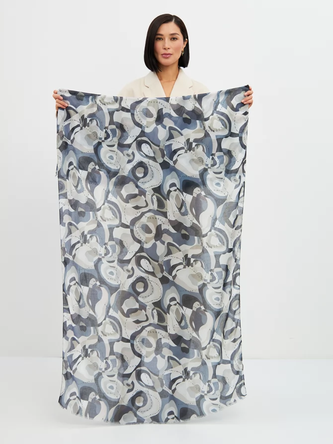 Палантин женский KSH25-K1259