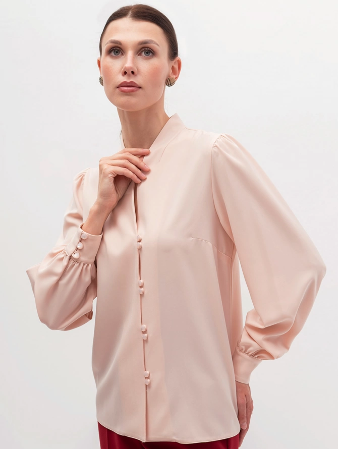 Блузка OD-735-10 бледно-розовый