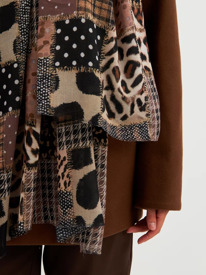 Палантин женский KSH25-K1255